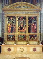 Altarbild des heiligen Zeno von Verona, 1456-60